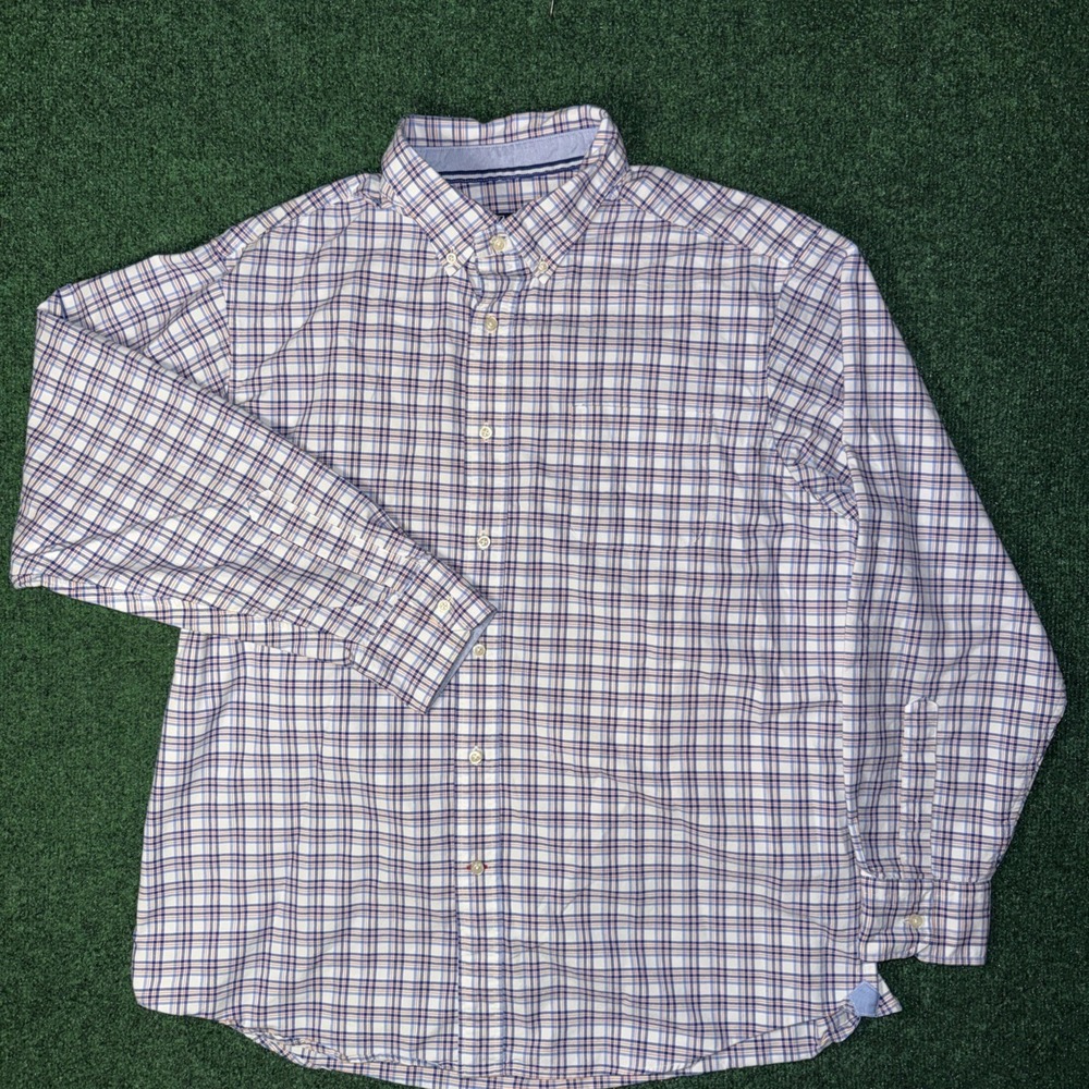 Men's Cremieux Classic Long Sleeve Button Down Size XL Q8